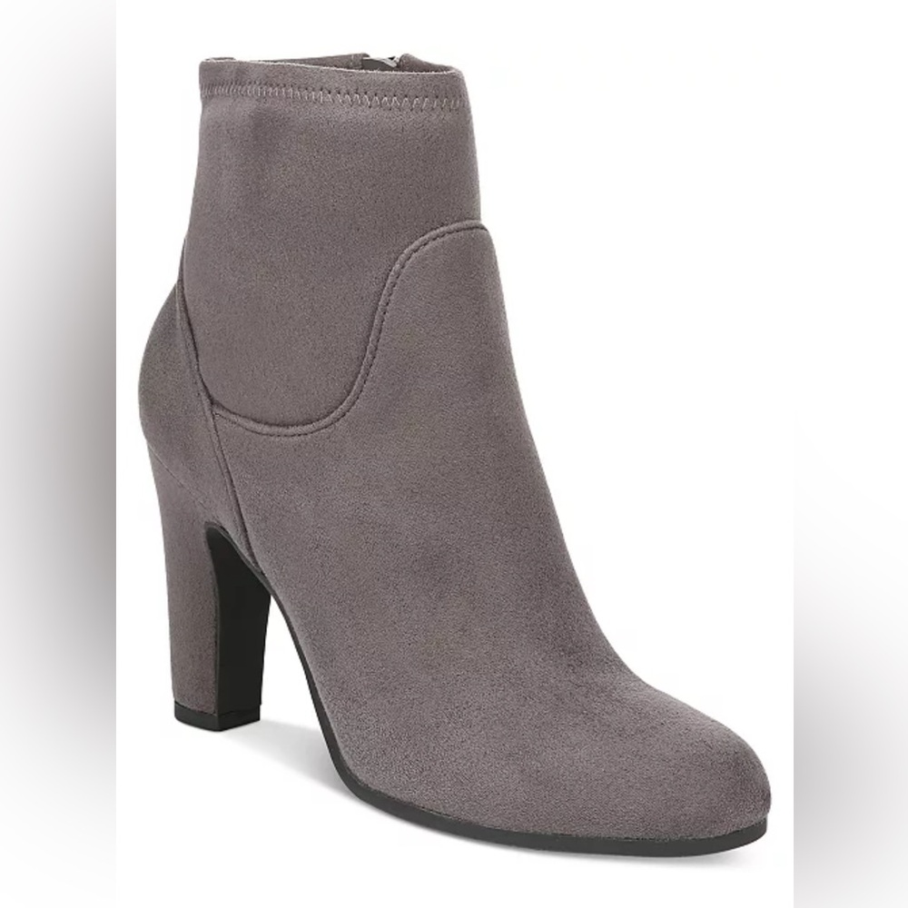 Sam Edelman Sia Gray Heeled Ankle Boot
